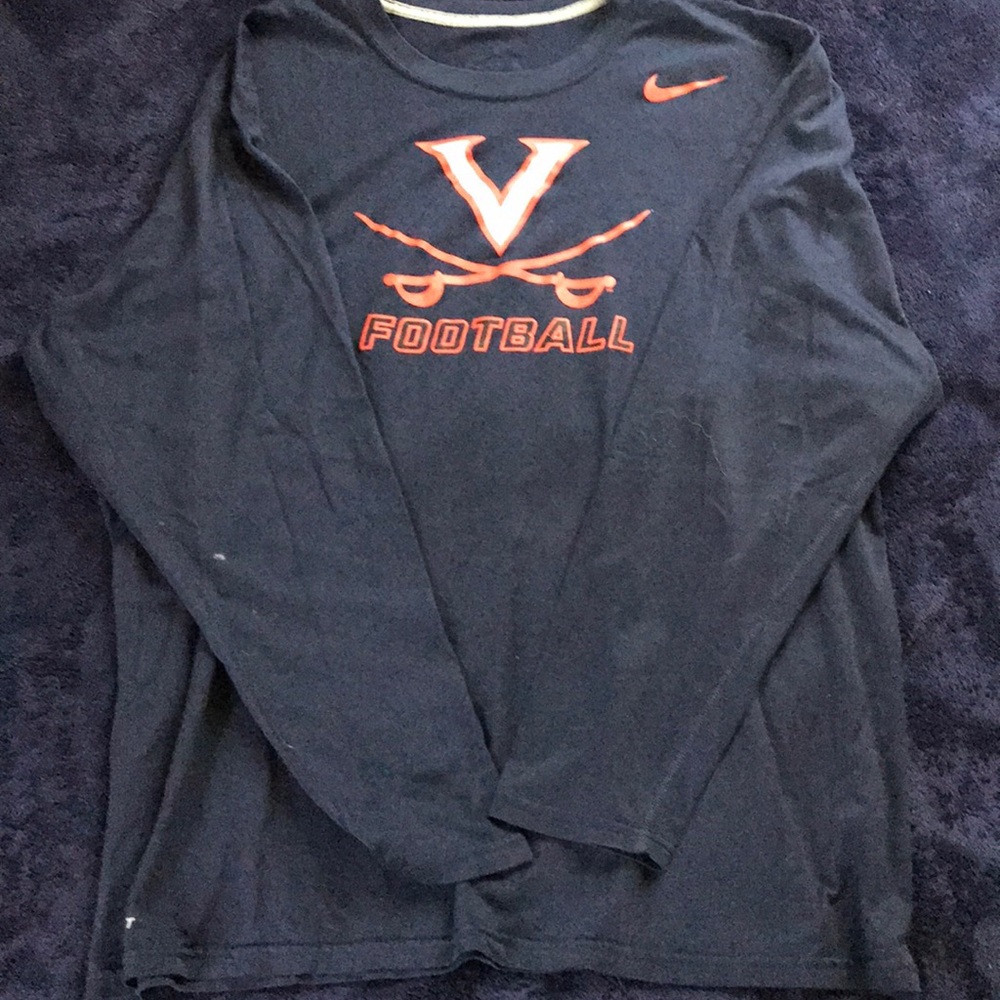 UVA Football Nike Dri-fit Longsleeve